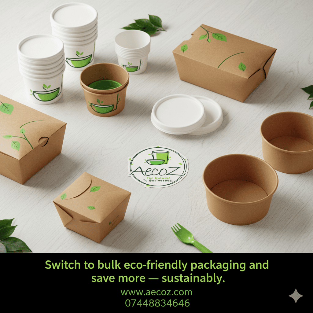 Bulk Buying Eco-Friendly Packaging: A Guide for Restaurants & Wholesalers in the UK
